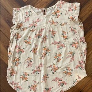 Chloe & Katie Floral Top
